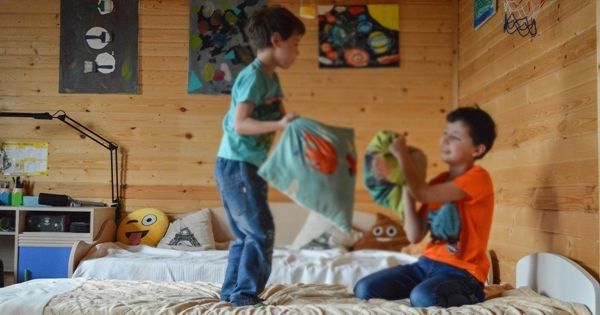 Niños jugando en Divorcio con hijos y bienes Masfacilabogados.com